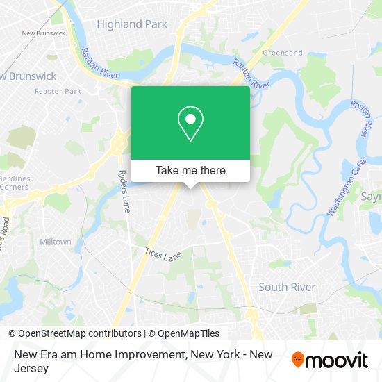 Mapa de New Era am Home Improvement