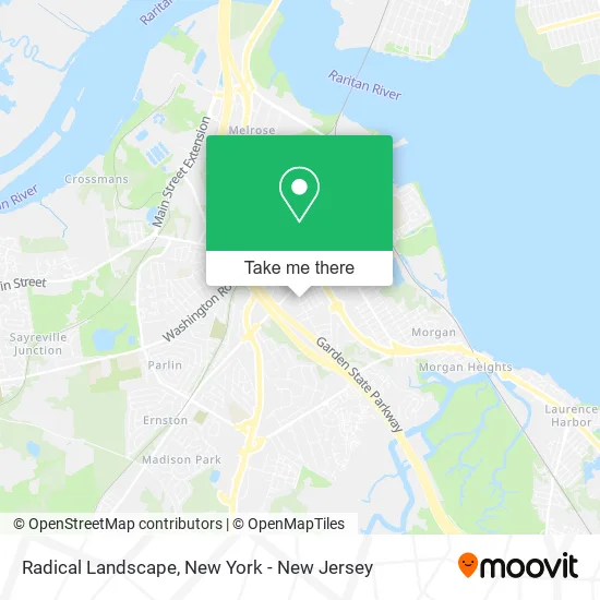 Radical Landscape map