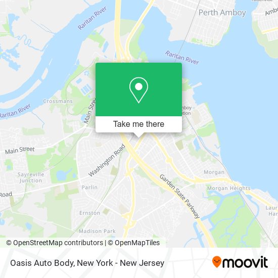 Oasis Auto Body map