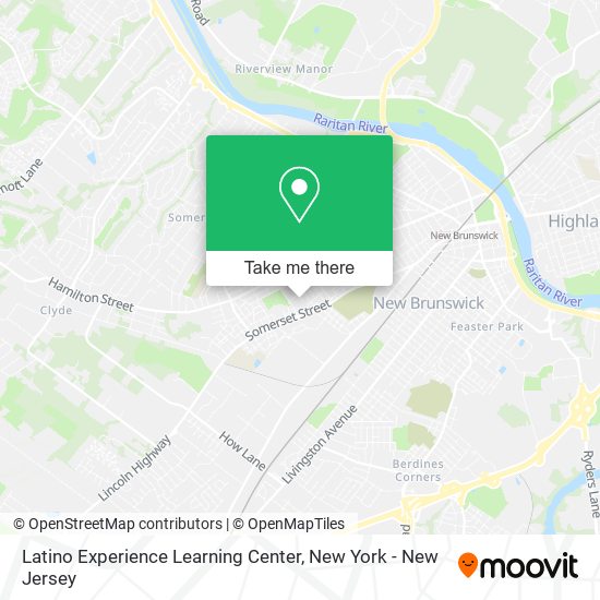 Mapa de Latino Experience Learning Center