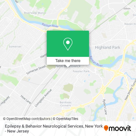 Epilepsy & Behavior Neurological Services map