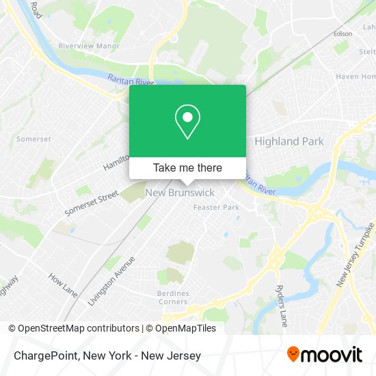 ChargePoint map