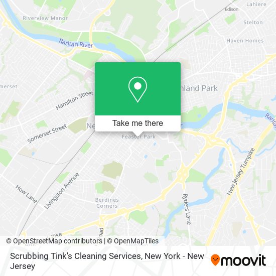 Scrubbing Tink's Cleaning Services map