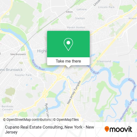 Cupano Real Estate Consulting map