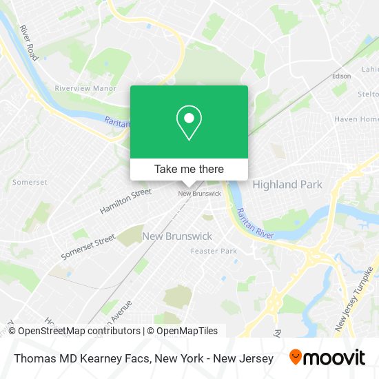 Thomas MD Kearney Facs map