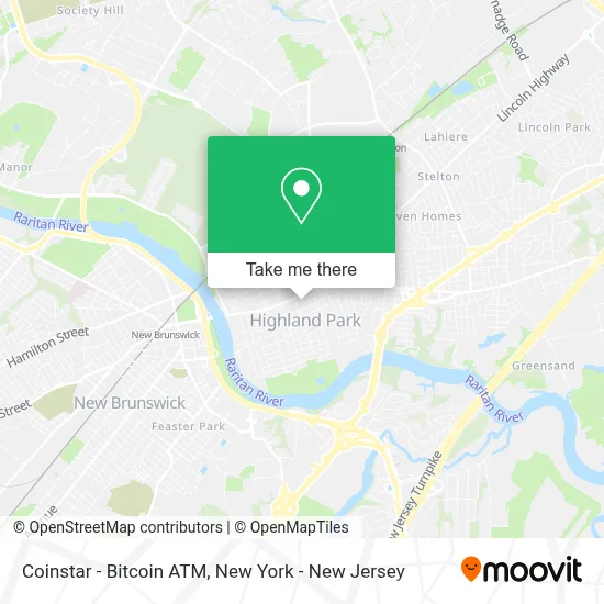 Coinstar - Bitcoin ATM map