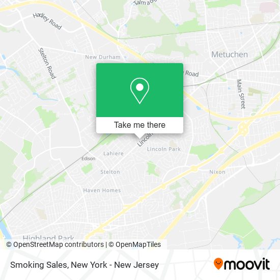 Smoking Sales map