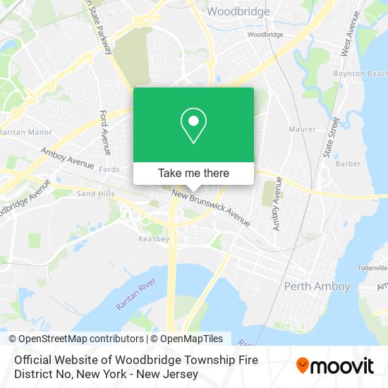 Official Website of Woodbridge Township Fire District No map