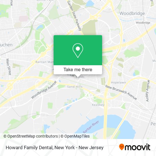 Howard Family Dental map