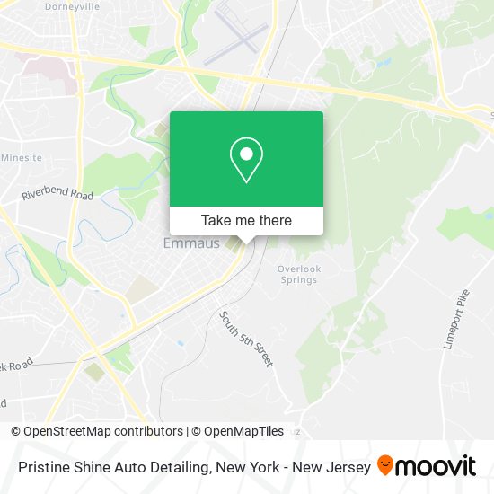 Mapa de Pristine Shine Auto Detailing