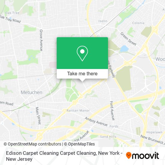 Edison Carpet Cleaning Carpet Cleaning map
