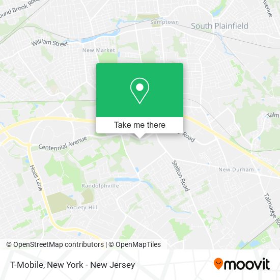 T-Mobile map