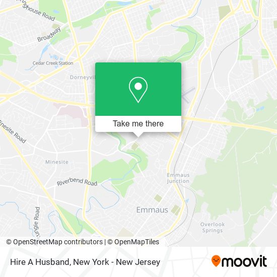 Hire A Husband map