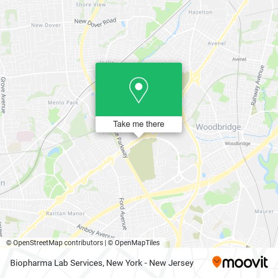 Biopharma Lab Services map