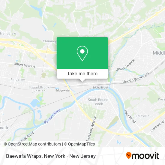 Mapa de Baewafa Wraps
