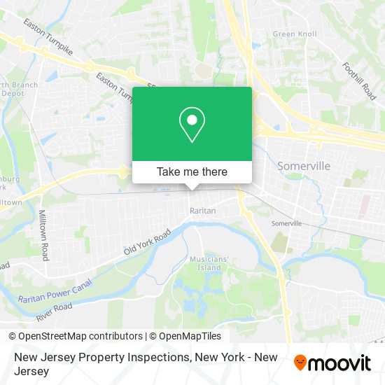 Mapa de New Jersey Property Inspections