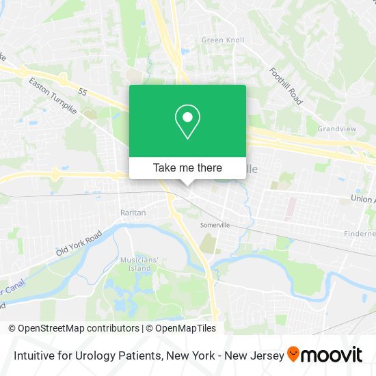 Intuitive for Urology Patients map