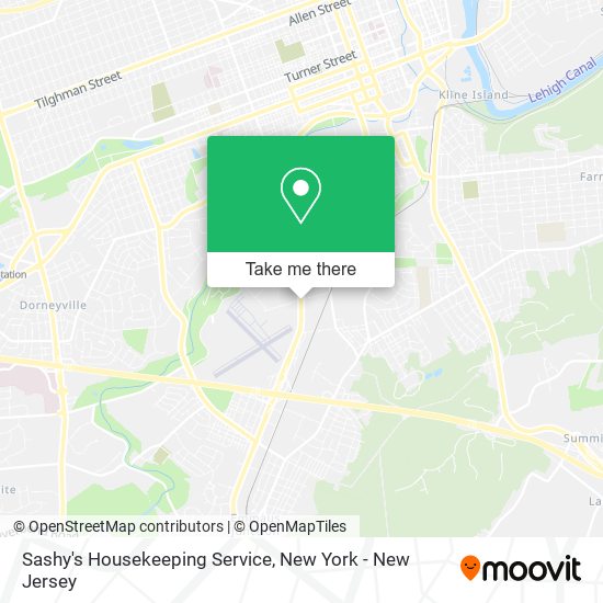 Sashy's Housekeeping Service map