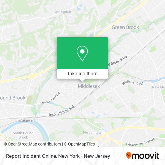 Report Incident Online map