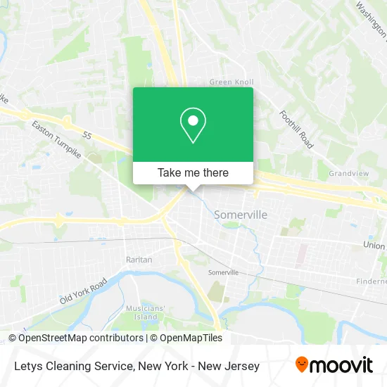 Letys Cleaning Service map
