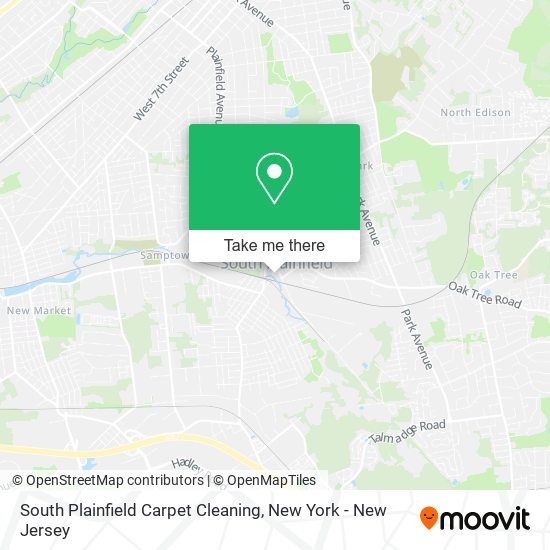 South Plainfield Carpet Cleaning map