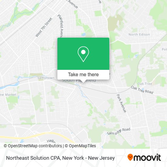 Northeast Solution CPA map
