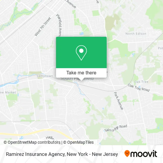 Ramirez Insurance Agency map
