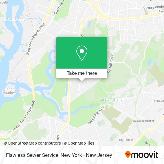 Mapa de Flawless Sewer Service