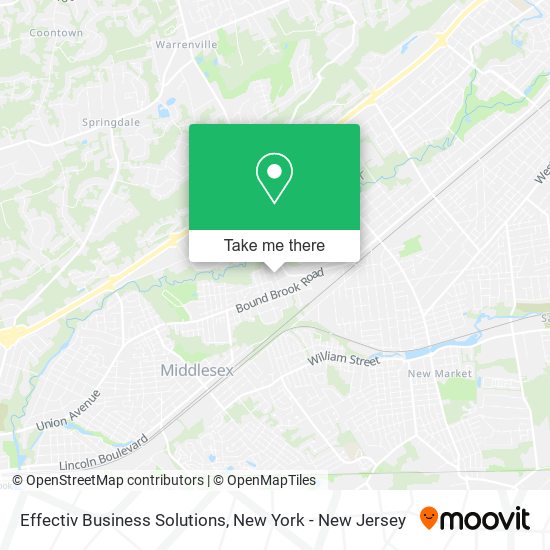 Effectiv Business Solutions map