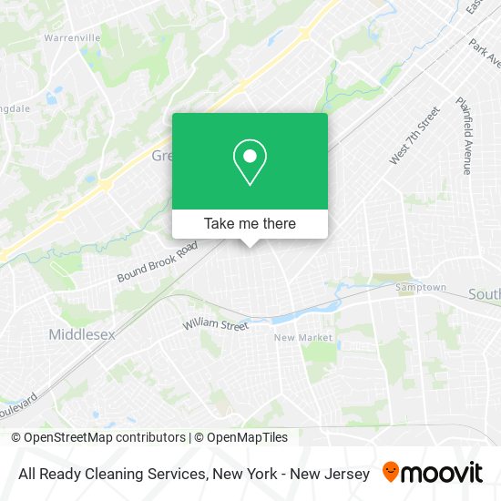 All Ready Cleaning Services map