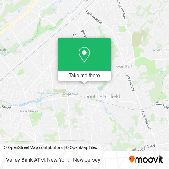 Valley Bank ATM map