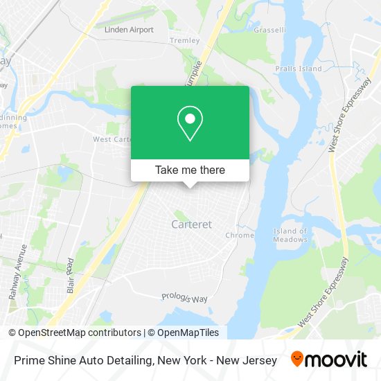 Prime Shine Auto Detailing map