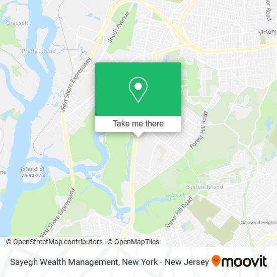 Sayegh Wealth Management map