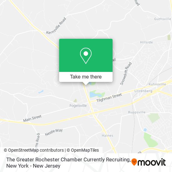 Mapa de The Greater Rochester Chamber Currently Recruiting