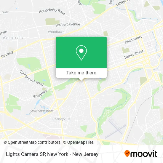 Lights Camera SP map