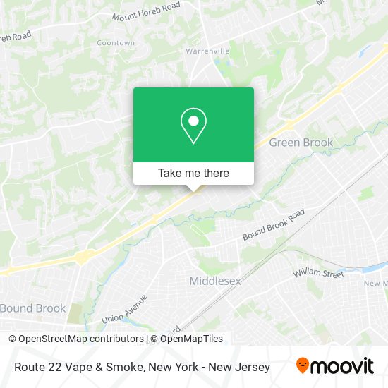 Route 22 Vape & Smoke map