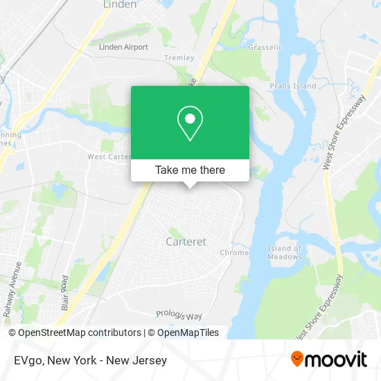 EVgo map