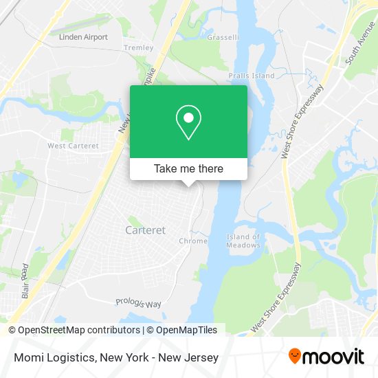 Momi Logistics map