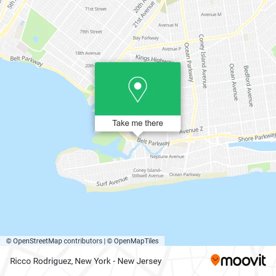 Mapa de Ricco Rodriguez