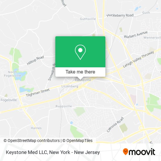 Keystone Med LLC map