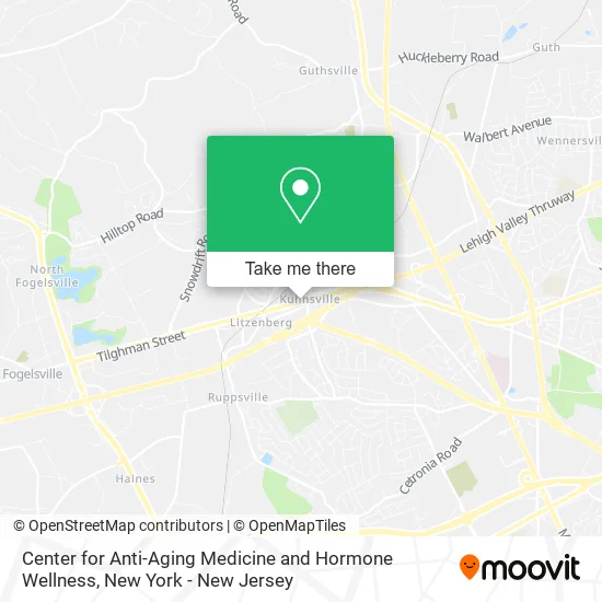 Center for Anti-Aging Medicine and Hormone Wellness map