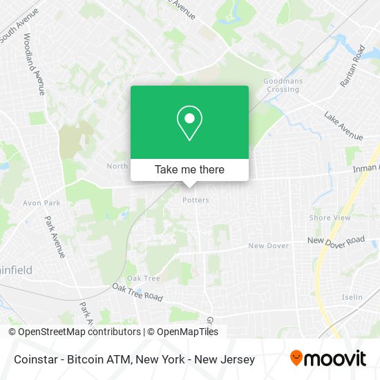 Coinstar - Bitcoin ATM map