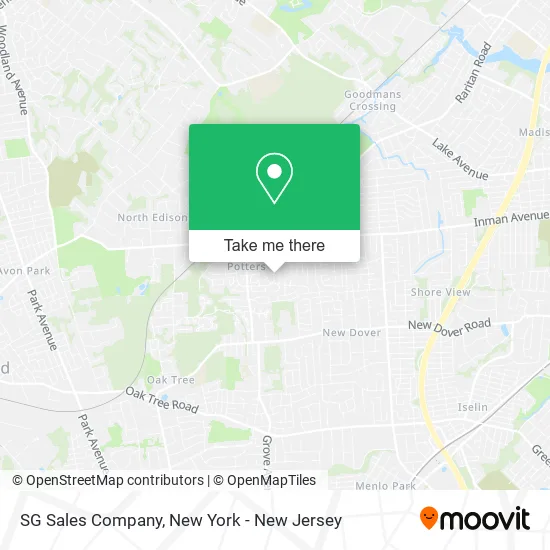 SG Sales Company map