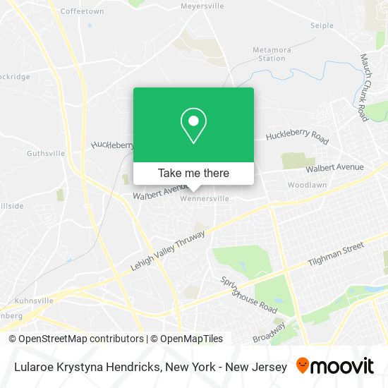 Mapa de Lularoe Krystyna Hendricks