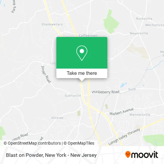 Blast on Powder map