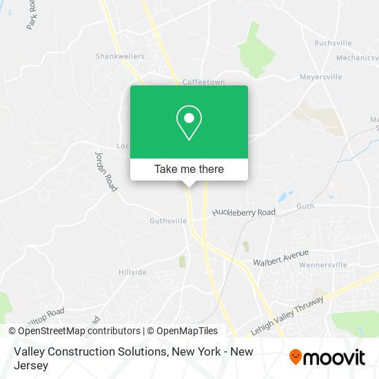 Mapa de Valley Construction Solutions