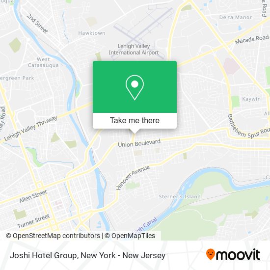 Joshi Hotel Group map