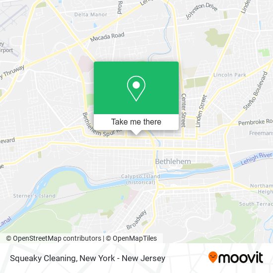 Squeaky Cleaning map