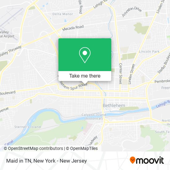 Maid in TN map