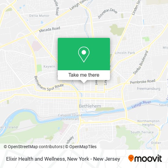 Elixir Health and Wellness map